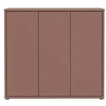 FORTE Schuhschrank Alice Springs Dekor Orange Terrakotta