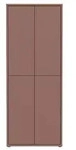 FORTE Garderobenschrank Alice Springs Dekor Orange Terrakotta