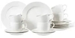 Ritzenhoff & Breker Kaffeeservice Saphir 18tlg. Porzellan Wei&szlig;