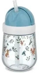 Mepal Trinkhalmbecher Mio 300 ml Kunststoff Blau