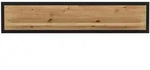 FORTE Wandboard Farida Holzoptik Braun Eiche
