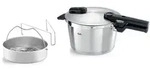 Fissler Schnellkochtopf Vitaquick Premium 4500 ml Edelstahl Silber 4,5 l