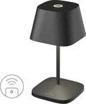 Villeroy & Boch Akku-Tischleuchte Schwarz pulverbeschichtet Neapel RC