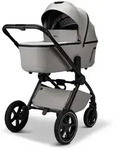 MOON Kombi-Kinderwagen Gio 2.0 Ghost Aluminium