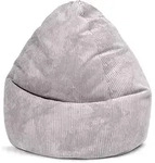 Sitting Point Sitzsack Beanbag Shara XXL Cord Grau