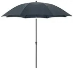 Doppler Marktschirm myZone Manual &Oslash; 200 cm Stahl Grau Anthrazit