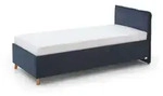 meise.m&ouml;bel Polsterbett Fun 90 x 200 cm Stoff Blau Dunkelblau