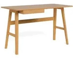 Actona Schreibtisch Barnett Holz Braun Eiche 120 x 60 cm