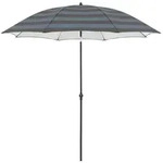 Doppler Marktschirm myZone Manual &Oslash; 200 cm Stahl Grau Anthrazit /
