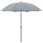 Doppler Marktschirm myZone Manual &Oslash; 200 cm Stahl Grau Hellgrau
