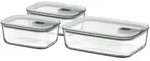 Mepal Vorratsdose Easyclip 3tlg. Glas Sage S (Small)