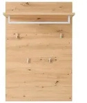 Innostyle Garderobenpaneel Bari Holzoptik Braun Eiche