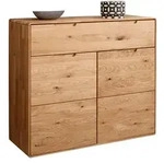 G+K Kommode Stockholm Holz Braun Wildeiche