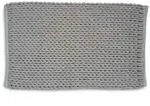 Kela Badteppich Marie 60 x 100 cm Mischgewebe Grau Hellgrau