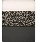 Biederlack Kuscheldecke Leo 150 x 200 cm Mischgewebe Braun