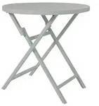 Brafab Gartentisch Wilkie &Oslash; 72 cm Aluminium Dusty Green