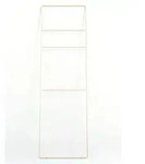 Metallbude Handtuchleiter Estina Stahl Cashew