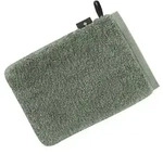 Vossen Waschhandschuh High Line 16 x 22 cm Baumwolle Gr&uuml;n