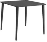 Brafab Gartentisch Nimes 78 x cm Aluminium Grau Anthrazit