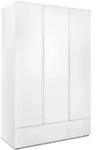 Kleiderschrank Image 120 x 191 cm Dekor Wei&szlig;