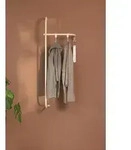 Metallbude Wandgarderobe Tamina Stahl Cashew