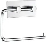 Beslagsboden Toilettenpapierhalter Square Edelstahl Silber
