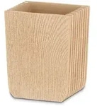 Kela Zahnputzbecher Kaiu Polyresin Beige Natur