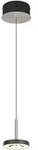Trio Select LED-Pendelleuchte Guano Metall Silber