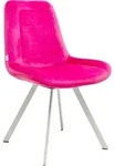 KARE DESIGN Stuhl Baron 70916 Stoff Pink