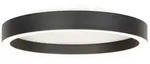 Steinhauer LED-Deckenleuchte Metall, schwarz Alu, Eisen, Stahl & Metall