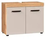 trendteam Waschbeckenunterschrank Ivrea Dekor Beige Kaschmir