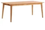 DAHEIM Esstisch Filippa 180 x 90 cm Holz Braun Eiche