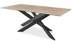 set one by Musterring Esstisch Baltimore 200 x 100 cm Keramik Beige
