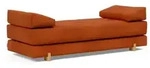 INNOVATION LIVING Schlafsofa Sigmund Drip Cord Burnt Orange