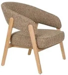 Zuiver Sessel Bright Stoff Braun