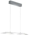 Helestra LED-Pendelleuchte Sally Glas