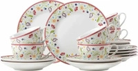 Ritzenhoff & Breker Kaffeeservice Bunt Shanti Doppio 18tlg.