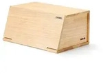 Continenta Brotkasten 40 x 26 cm Holz Braun