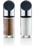 blomus Salz- & Pfefferstreuer Livo 2tlg. Edelstahl Transparent Matt