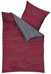 kaeppel Satin-Bettw&auml;sche Motion 155 x 220 cm Satin Rot Rubin