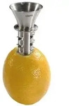 GEFU Zitronensaftausgie&szlig;er Citronello Edelstahl Silber