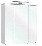 Pelipal Spiegelschrank 09 IV Dekor Wei&szlig;, Transparent Wei&szlig; / Spiegel