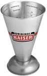 Kaiser Messbecher 500 ml Metall Silber