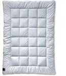 billerbeck 4-Jahreszeitenbettdecke Alcando 155 x 220 cm Baumwolle Wei&szlig;