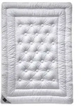 billerbeck Ganzjahresbettdecke Brilliant Uno 135 x 200 cm Baumwolle Wei&szlig;