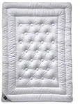 billerbeck Ganzjahresbettdecke Brilliant Uno 155 x 220 cm Baumwolle Wei&szlig;