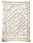 billerbeck Ganzjahresbettdecke Contessa 135 x 200 cm Baumwolle Beige Champagner