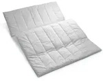 Centa-Star Ganzjahresbettdecke Sport Line 135 x 200 cm Baumwolle Wei&szlig;