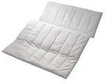 Centa-Star 4-Jahreszeitenbettdecke Sport Line 135 x 200 cm Baumwolle Wei&szlig;