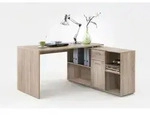 FMD Schreibtisch Lagos Holzoptik Braun Eiche